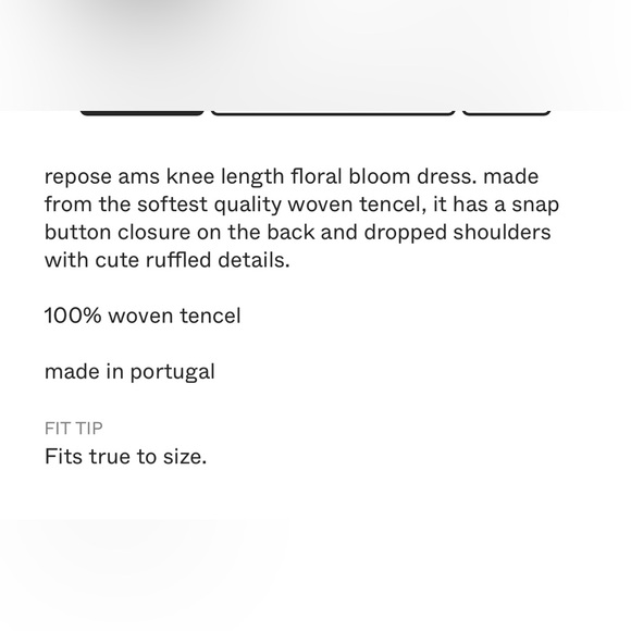 Repose AMS bloom dress - Picture 11 of 11